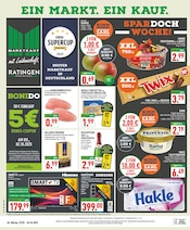 Aktueller Marktkauf Prospekt mit Hähnchenbrust, "Aktuelle Angebote", Seite 1