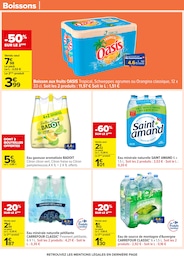 Prix et réduction Eau Minérale dans le prospectus Carrefour en cours Offre Eau Minérale dans le catalogue Carrefour du moment à la page 42