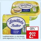 Butter rahmig-frisch im Angebot bei Marktkauf in Reutlingen Butter rahmig-frisch Angebote von Landliebe bei Marktkauf Reutlingen für 2,22 €