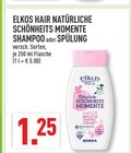 Natürliche Schönheits Momente Shampoo oder Spülung Angebote von Elkos Hair bei Marktkauf Wuppertal für 1,25 €