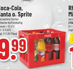 Coca-Cola, Fanta o. Sprite Angebote von Coca-Cola bei Trinkgut Bad Bentheim für 19,99 €