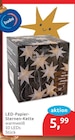 budni Tangstedt - LED-Papier-Sternen-Kette Angebot im Prospekt LED-Papier-Sternen-Kette bei budni im Tangstedt Prospekt für 5,99 €