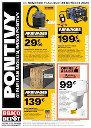 Catalogue Brico Dépôt "PONTIVY" à Pontivy et alentours, 4 pages, 11/10/2024 - 24/10/2024