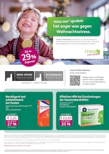 mea - meine apotheke Prospekt "Unsere Dezember-Angebote" mit  Seiten (Pocking)