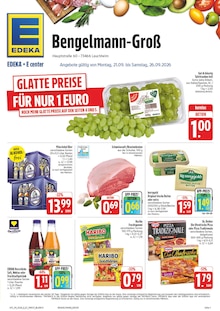 Aktueller EDEKA Prospekt (Westhausen, 38 Seiten zum blÀttern EDEKA Prospekt Wir lieben Lebensmittel! mit 38 Seiten