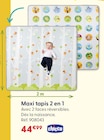 Maxi tapis 2 en 1 - Chicco - La Grande Récré Maxi tapis 2 en 1 - Chicco à 44,99 € dans le catalogue La Grande Récré