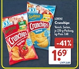 Crunchips im ALDI SÜD Prospekt Crunchips von Lorenz im aktuellen ALDI SÜD Prospekt für 1,69 €