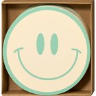 Glas-/Tassenuntersetzer aus Holz, Smiley im Angebot bei dm-drogerie markt in Hückelhoven Glas-/Tassenuntersetzer aus Holz, Smiley Angebote von dm home bei dm-drogerie markt Hückelhoven für 3,95 €
