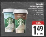 Milchmischgetränk Skinny Latte im Angebot bei E center in Schwabach Milchmischgetränk Skinny Latte Angebote von Starbucks bei E center Schwabach für 1,49 €
