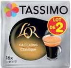 Dosettes de café l'or long classique - TASSIMO en promo chez Intermarché Béziers à 5,24 €