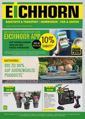 Aktueller Eichhorn Baumärkte Prospekt in Reiskirchen und Umgebung, "Top Angebote" mit 8 Seiten, 01.08.2025 - 09.08.2025