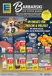 Aktueller EDEKA Prospekt für Meerbusch mit  Seiten