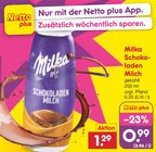 Schokoladen Milch im Netto Marken-Discount Prospekt Schokoladen Milch von Milka im aktuellen Netto Marken-Discount Prospekt für 0,99 €