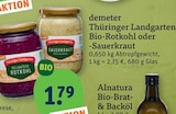 Thüringer Landgarten Bio-Rotkohl von demeter im aktuellen tegut Prospekt für 1,79 €