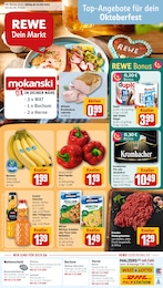 REWE Prospekt für Bochum mit 26 Seiten REWE Prospekt "Dein Markt" für Bochum, 26 Seiten, 15.09.2025 - 20.09.2025