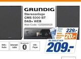 Stereoanlage CMS 5000 BT DAB+ WEB Angebote von Grundig bei expert Kerpen für 209,00 €