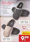 Aktuelles Damen oder Herren Filzpantoletten Angebot bei Netto Marken-Discount in Regensburg ab 9,99 €