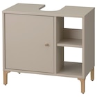 Waschbeckenunterschrank mit Tür beige Angebote von NORSÄLVEN bei IKEA Berlin für 69,90 €