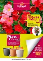 Catalogue Delbard à Calas, avec 4 pages Prospectus Delbard à Calas, "Profitez de notre sélection du Printemps au meilleur prix !", 4 pages, 05/05/2021 - 16/05/2021