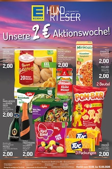 EDEKA Prospekt der Woche "Aktuelle Angebote" Seite 1, 10.08.2026 bis 15.08.2026 für Essen Aktueller EDEKA Prospekt "Aktuelle Angebote" Seite 1 von 4 Seiten für Essen