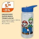 Super Mario Trinkflasche von Undercover im aktuellen Müller Prospekt für 5,99 €