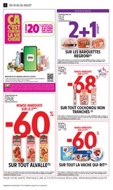 Promos Saucisse dans le catalogue "-60% DE REMISE IMMÉDIATE SUR LE 2ÈME" de Intermarché Hyper Saucisse en promo dans le catalogue Intermarché Hyper à la page 2