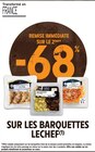 Intermarché Express Arcachon - Promo -68% remise immédiate sur le 2ème sur les barquettes lechef Promo -68% remise immédiate sur le 2ème sur les barquettes lechef à dans le catalogue Intermarché Express à Arcachon