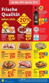 Fleisch im Lidl Prospekt in Königswinter Aktueller Lidl Prospekt mit Fleisch, "LIDL LOHNT SICH", Seite 20