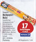 Backpapier-Rolle von Toppits für 1,69 € bei EDEKA im Angebot Backpapier-Rolle von Toppits im aktuellen EDEKA Prospekt