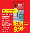 No. 21 Vodka Angebote von Smirnoff & Freeway bei Lidl Pforzheim für 9,99 €