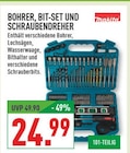 Bohrer, Bit-Set und Schraubendreher Angebote von Makita bei Marktkauf Schwerte für 24,99 €