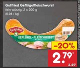 Geflügelfleischwurst von Gutfried im aktuellen Netto Marken-Discount Prospekt für 2,79 €