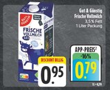 Aktuelle Milch Angebote bei E center in Jena Aktuelles Frische Vollmilch Angebot bei E center in Jena ab 0,79 €
