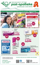 Aktueller Post Apotheke Apotheke Prospekt in Vellmar und Umgebung, "Top Angebote" mit 6 Seiten, 01.06.2025 - 30.06.2025