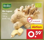 Bio Ingwer Angebote von BioBio bei Netto Marken-Discount Bielefeld für 0,59 €