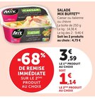 Salade - Mix Buffet en promo chez U Express Salade - Mix Buffet dans le catalogue U Express