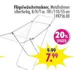 Aktuelles Flügelwäschetrockner Angebot bei SB Möbel Boss in Leverkusen ab 7,99 €