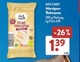 Aktuelle Marzipan Angebote bei ALDI SÜD in Duisburg Aktuelles Marzipan-Rohmasse Angebot bei ALDI SÜD in Duisburg ab 1,39 €