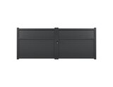 Portail aluminium battant gris anthracite "Vento" - L. 4 x H. 1,60 m - Brico Dépôt à Caen Portail aluminium battant gris anthracite "Vento" - L. 4 x H. 1,60 m en promo chez Brico Dépôt Caen à 999,00 €