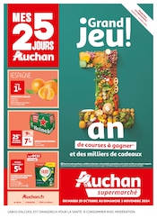 Catalogue Supermarchés Auchan Supermarché en cours à Gertwiller et alentours, "MES 25 JOURS AUCHAN", 36 pages, 29/10/2024 - 03/11/2024