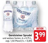 EDEKA - Sprudel Angebot im Prospekt Sprudel bei EDEKA im Prospekt "" für 3,99 €