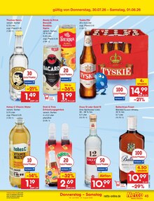 Whiskey im Netto Marken-Discount Prospekt "Aktuelle Angebote" mit 71 Seiten (Hildesheim)