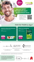 Apotheken Prospekt von mea - meine apotheke in Spiesen-Elversberg Aktueller mea - meine apotheke Apotheken Prospekt für Spiesen-Elversberg: Unsere August-Angebote mit 4} Seiten, 01.08.2026 - 31.08.2026