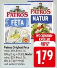 Original Feta Angebote von Patros bei E center Ulm für 1,79 €