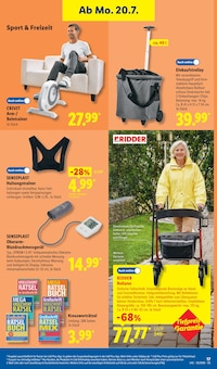 Blutdruckmessgerät im Lidl Prospekt "LIDL LOHNT SICH" mit 69 Seiten (Mönchengladbach)