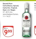 Rum Carta Blanca Angebote von Bacardí bei GLOBUS Saarbrücken für 9,99 €
