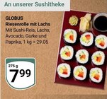 Aktuelle Lachs Angebote bei GLOBUS in Koblenz Aktuelles Riesenrolle mit Lachs Angebot bei GLOBUS in Koblenz ab 7,99 €