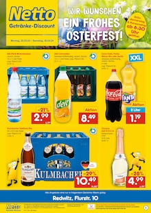 Netto Marken-Discount Küps Prospekt "WIR WÜNSCHEN EIN FROHES OSTERFEST!" mit 2 Seiten