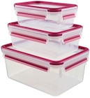 Frischhaltedose »Clip & Close« 3er-Set Angebote von emsa bei REWE Darmstadt für 9,99 €