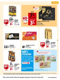 Prix et réduction Senseo dans le prospectus Auchan Supermarché en cours Offre Senseo dans le catalogue Auchan Supermarché du moment à la page 19